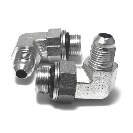 Codo 90° macho-macho JIC-BSP (S600)