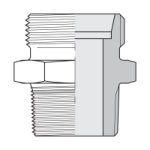 Union Tube-Thread GE Lubrication - Hydraulic Fittings for Leak-Proof System Assemblies