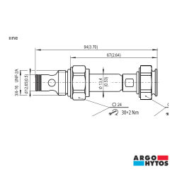 VANNE À BOULON ÉLECTRIQUE 2/2 PILOTÉE 30L/MIN 420 BAR NC SANS MANUEL CAV8-2 : SD3E-A2/H2L2M9