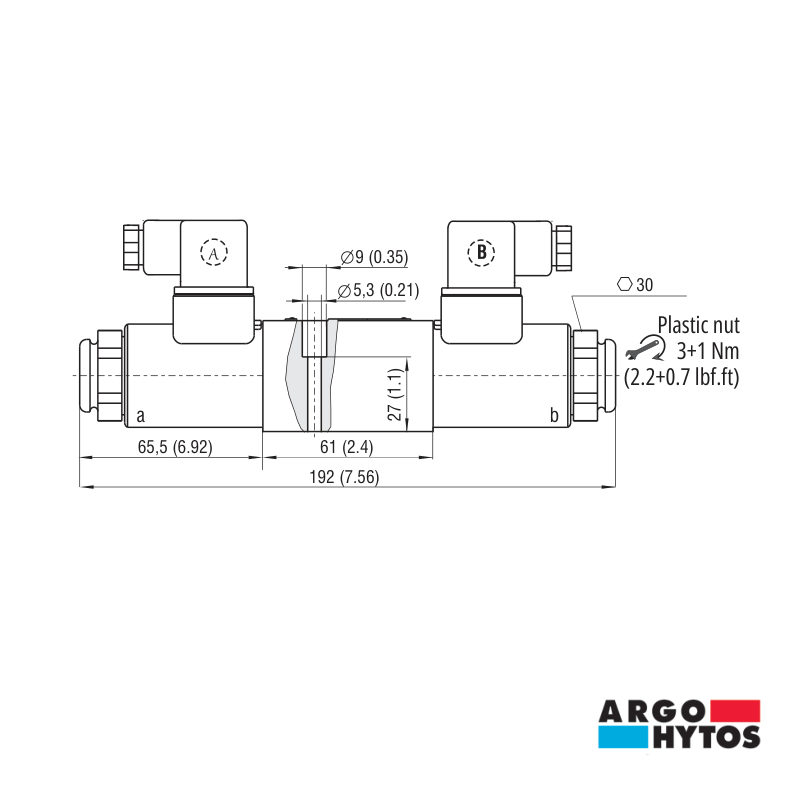 ARGO HYTOS PROPORTIONAL DIRECTIONAL SPOOL VALVE NG4 :PRM2-043Z11/12-24E1K1