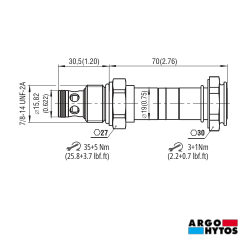 VANNE À ÉLECTROVANNE 2/2 À PILOTE 75L/MIN 420 BAR NC SANS MANUEL CAV10-2 : SD3E-B2/H2L2M9