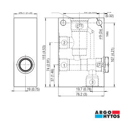 VÁLVULA DE DESCARGA ARGO-HYTOS U3 / U4 E CORPOS