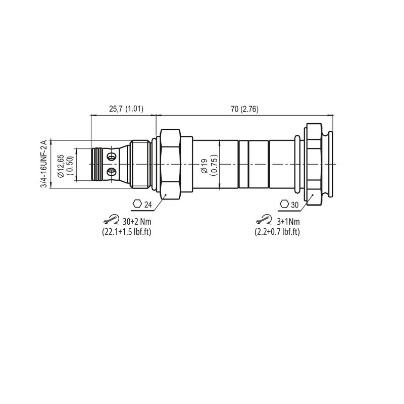 Einschraub-Magnetventil Argo-Hytos 2/2 (SD1E / SD2E / SD3E)