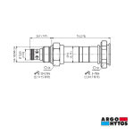 Electroválvula de cartucho Argo-Hytos 2/2 (SD1E / SD2E / SD3E)