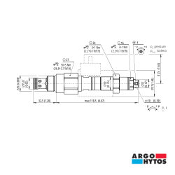 VANNE DE DÉCHARGE À PILOTE ÉLECTRIQUE À 2 ÉTAGES CAV10-2 (350 BAR) : SR4E2-B2/H21-A