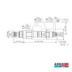 VÁLVULA LIMITADORA DE CARTUCHO ARGO-HYTOS