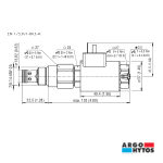 Argo-Hytos proportional relief valve (cartridge)