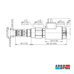 Argo-Hytos proportional pressure reducing valve (cartridge)