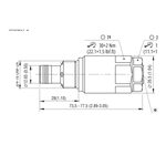 Limiteur de pression à action directe Argo-Hytos (cartouche)