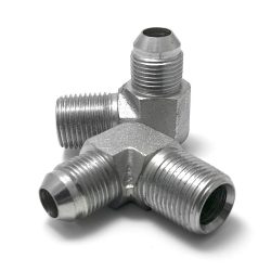 Codo 90° macho-macho JIC-BSPT (S550)