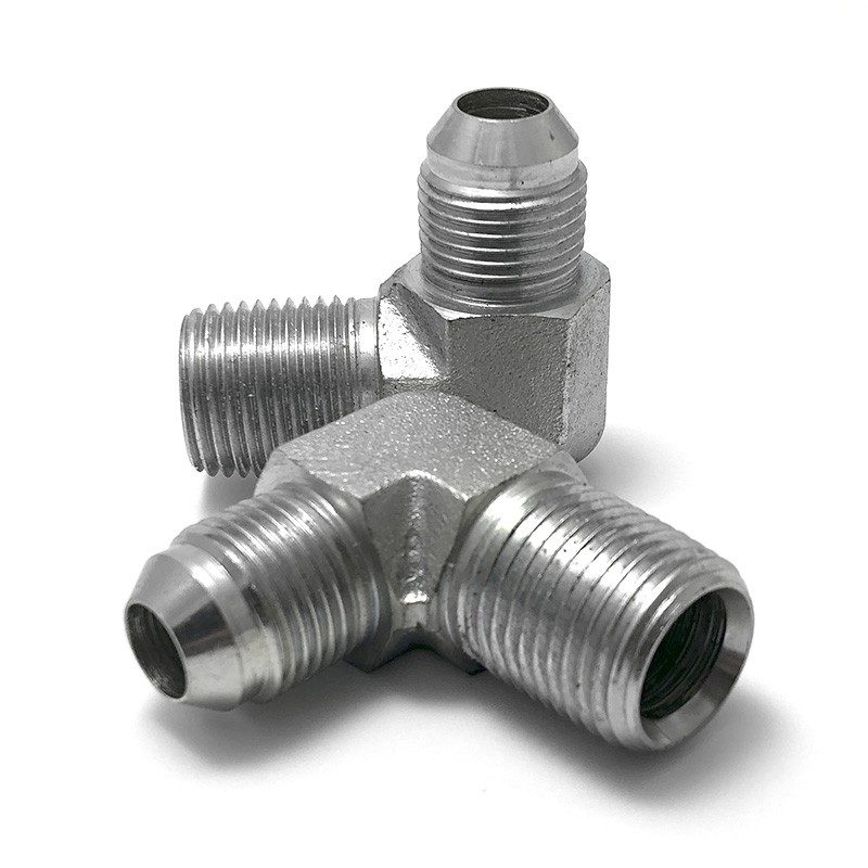 Gomito 90° maschio-maschio JIC-BSPT (S550)