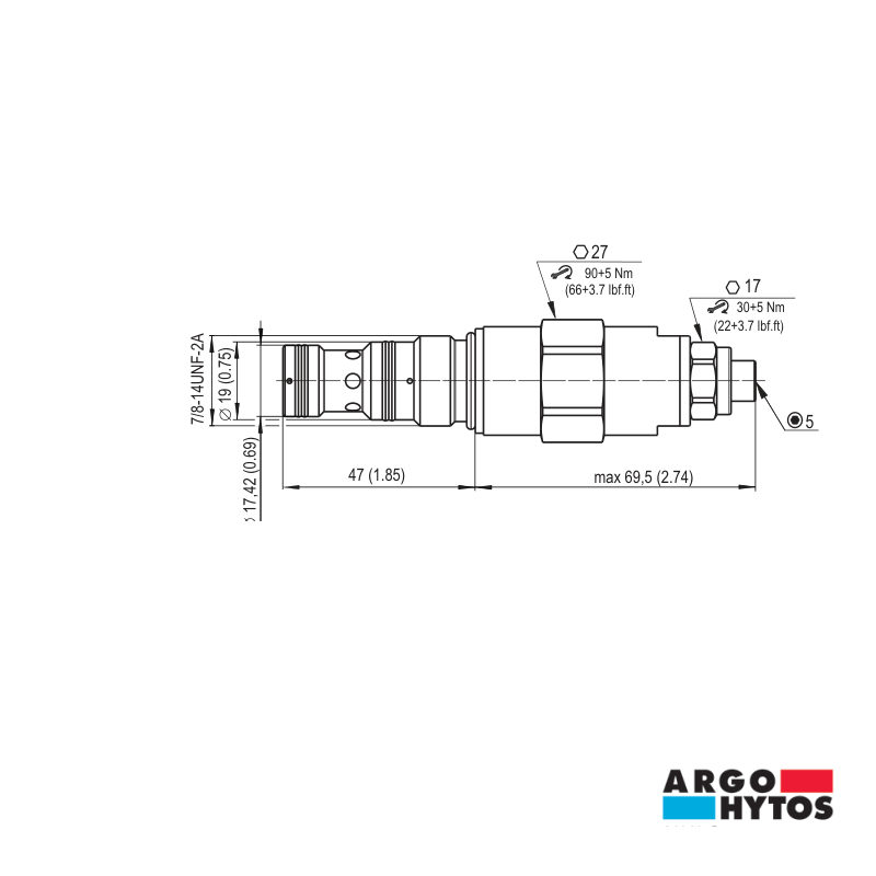 ARGO-HYTOS SEQUENCE CARTRIDGE VALVE