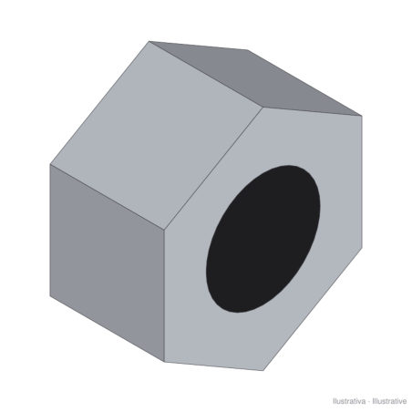 Tuerca DIN para tubo de lubricación 6 mm | Hidro Orfão