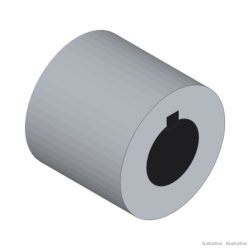 Manchon Ø25 mm à clavette DIN 6885 | Hidro Orfão