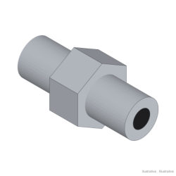 NIPPLES M 1/4"BSP - M 1/4" BSP