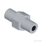 Niple macho-macho 1/4" BSP Hydronit | Hidro Orfão