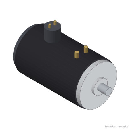 Moteur électrique ISKRA 24 V DC 2 kW | Hidro Orfão