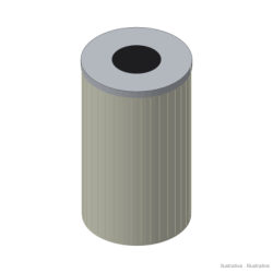 Filtro hidráulico Donaldson P763756 ou equivalente Filtrec (SH-55500)