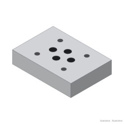 Placa sándwich NG6 Eurofluid EB803 | Hidro Orfão