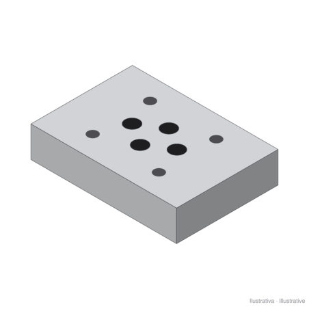 Plaque sandwich NG6 Eurofluid EB803 | Hidro Orfão