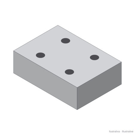 CETOP 3 NG6 blanking plate Eurofluid EB113 | Hidro Orfão
