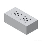 Bloque NG10 Eurofluid EM205 con limitadora, de 2 a 4 estaciones