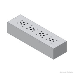 Embase 4 stations NG6 Eurofluid EM253 | Hidro Orfão
