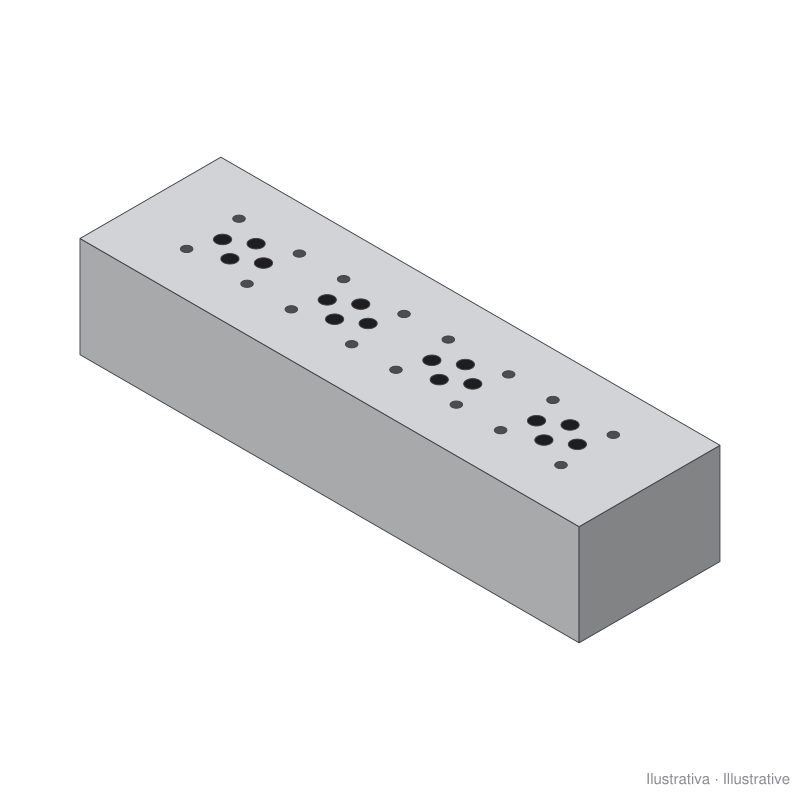 Embase 4 stations NG6 Eurofluid EM253 | Hidro Orfão