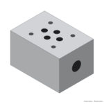 Bloc adaptateur Bosch Rexroth M-3SEW/M-3SE6 | Hidro Orfão