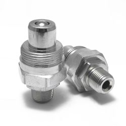 Enchufe macho roscado DNP PVS 3/8" (ISO 14540, rosca NPT macho)