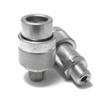 Innesto rapido femmina a vite DNP PVS 3/8" (ISO 14540, filettatura NPT maschio)