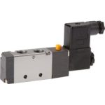 Électrovanne 5/2 monostable G1/4 E.MC V5221-08 (RV5221-08), rappel par ressort