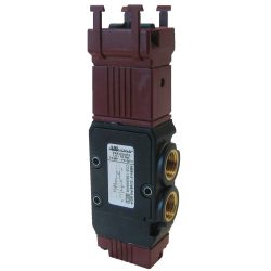 Válvula 5/2 G1/4 para mandos de panel (base para botones/selectores) - Línea 125