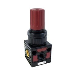 Druckregler G1/4 Aircomp Linie 042 mit Manometer 0-12 bar