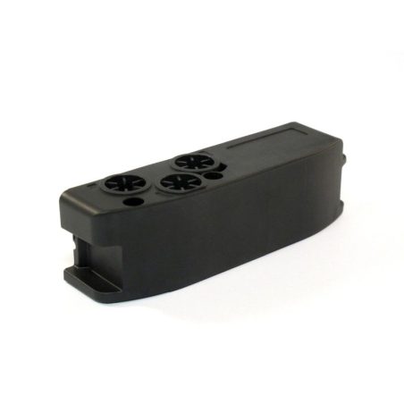 Testata destra Aircomp 1501C00128, bocche G3/8, linea 150