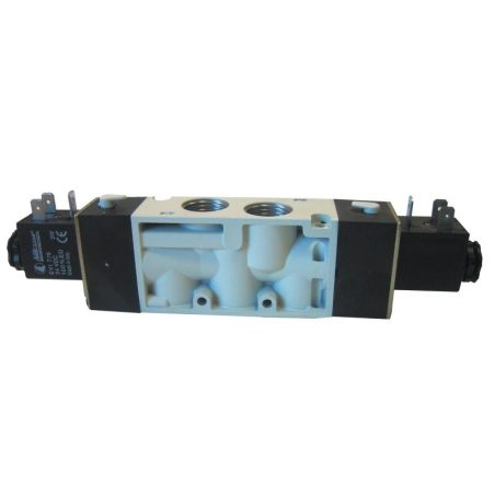 Aircomp 1304155002 5/2 bistable G1/2 solenoid valve, line 130, metal body, without coils