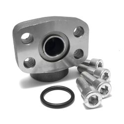 SAE 6000 90° flange with BSP thread
