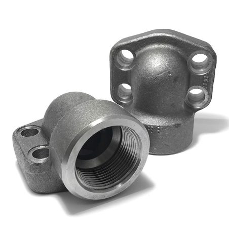 Flange SAE 3000 90° com rosca BSP | Hidro Orfão