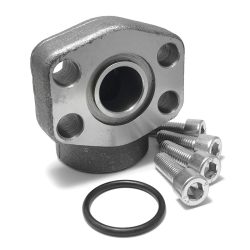 Brida SAE 3000 90° con rosca BSP