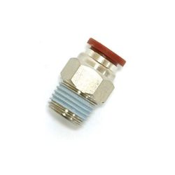 Conector reto macho push-in Ø12 mm x R1/2 cónica – Linha 301