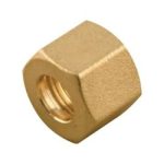 Lote de 81 un. - Porca de compressão em latão para tubo Ø4 mm (Aignep 13680)