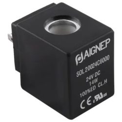 Bobine 24 V AC 21 VA, 30 mm, pour opérateur Ø13 mm (Aignep Fluidity série D)