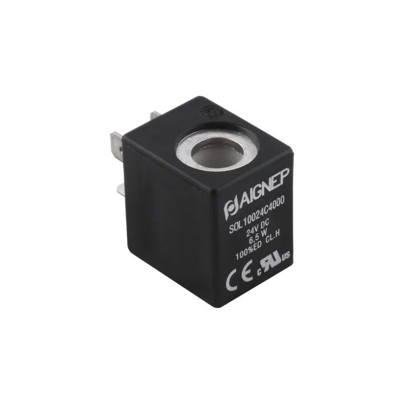 Bobina 220 V AC 7,5 VA, 22 mm, para operador Ø10 mm (Aignep Fluidity série A)