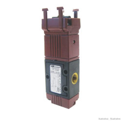 Válvula 3/2 NF G1/8 p/ comandos de painel (base p/ botões/seletores) – Linha 120