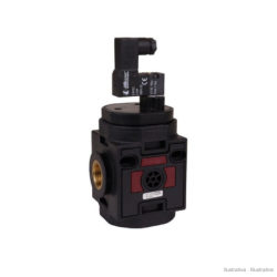 Aircomp SV shut-off valve, body for Microsol or pneumatic control