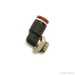 Codo instantáneo 90° macho (rosca cilíndrica) Aircomp - Línea 302