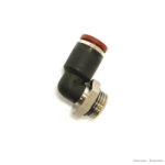 Gomito 90° maschio a innesto rapido Aircomp, filettatura cilindrica, Linea 302