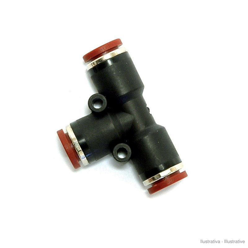 Aircomp push-in tee union - Line 301