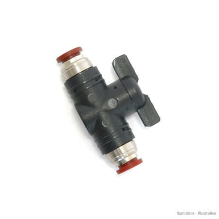 Aircomp straight push-in/push-in ball valve - Line 351