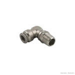 Coude instantané orientable mâle conique en acier inox (Aignep 60110)